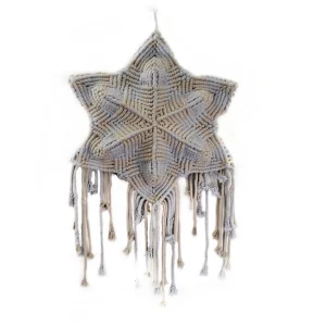 Colgante estrella dos colores